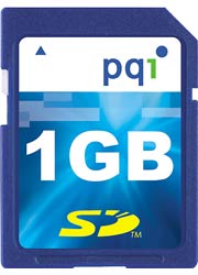 Cartão de Memória SD 1GB PQI - Informat