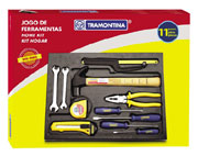 Jogo de Ferramentas com 11 peças da Tramontina