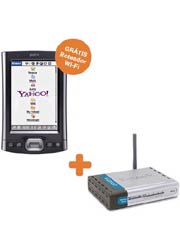 Palm TX 128MB Wi-Fi com Bluetooth e MP3 + Roteador WiFi - Palm